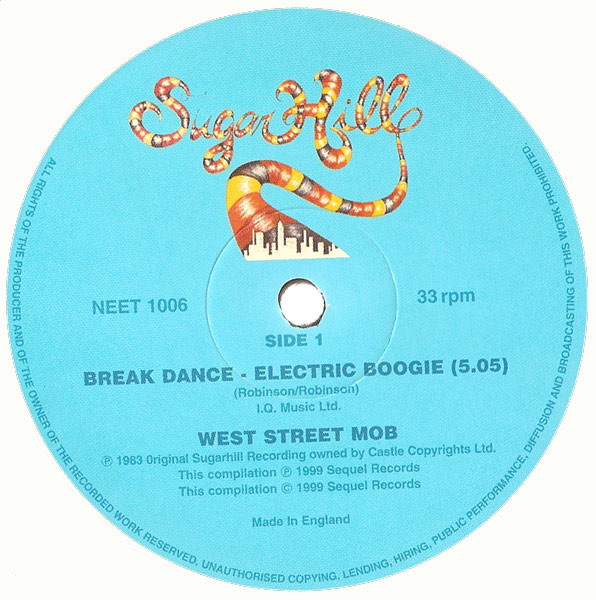 West Street Mob – Break Dance – Electric Boogie / I Can’t Stop (12″, RE ...