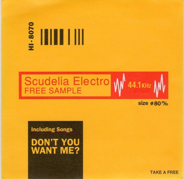 スクーデリア エレクトロ = Scudelia Electro - Don’t You Want Me? (CD, Mini, Promo, Pap)